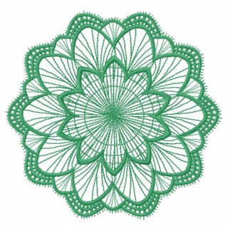 Lace doily 15 embroidery design - Embroidery Design