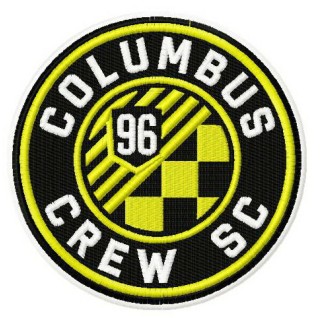 Columbus Crew SC logo embroidery design - Embroidery Design
