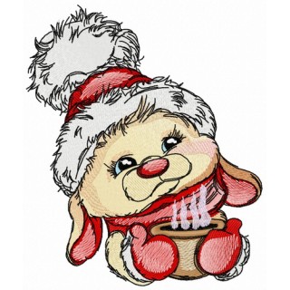 Cocoa for bunny 4 embroidery design - Embroidery Design