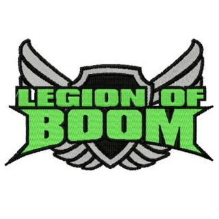 Legion of Boom logo embroidery design - Embroidery Design