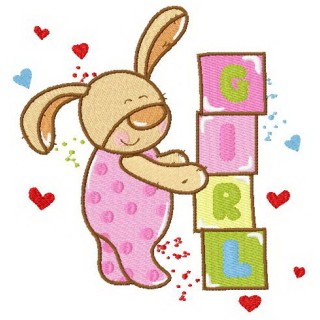 Pyramid of cubes embroidery design - Embroidery Design