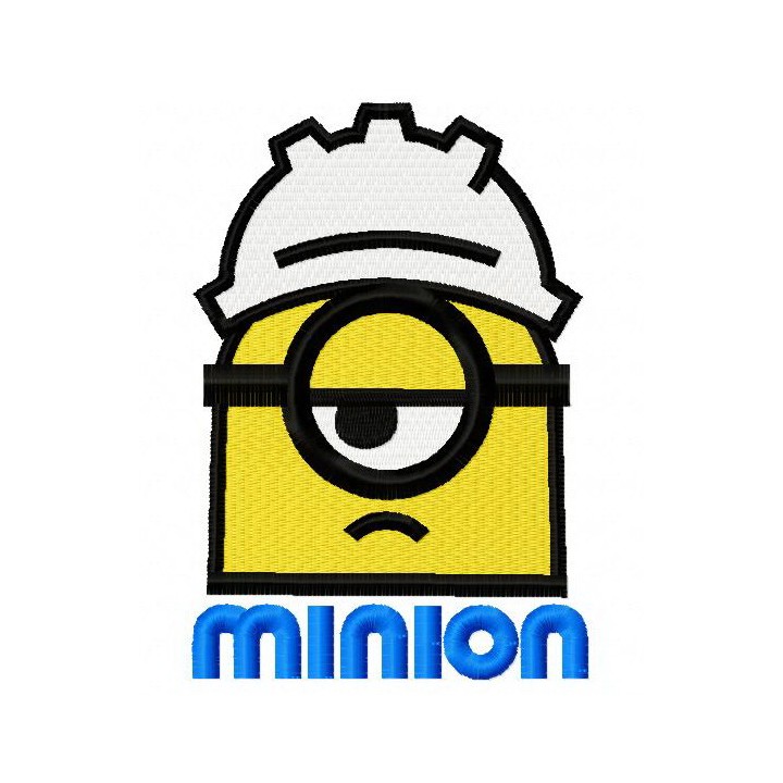 Minion the builder 2 embroidery design - Embroidery Design