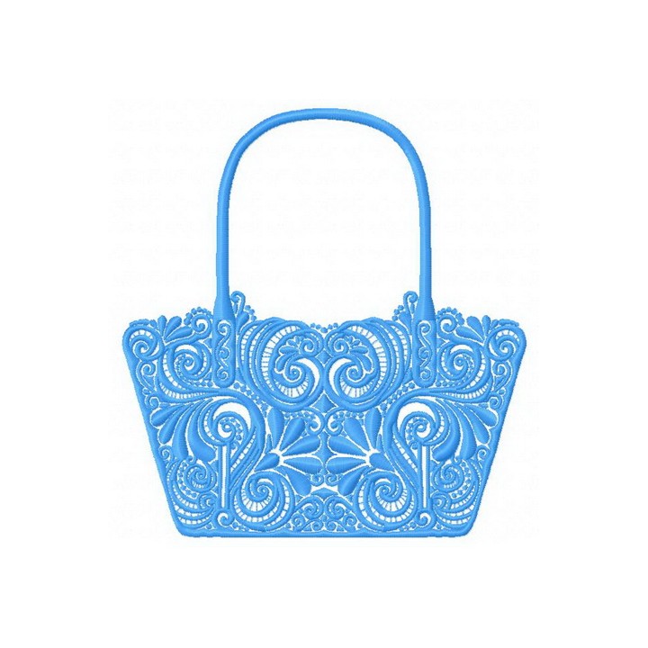 Stylish handbag 2 embroidery design - Embroidery Design