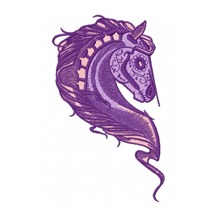 Horse heart 7 embroidery design - Embroidery Design