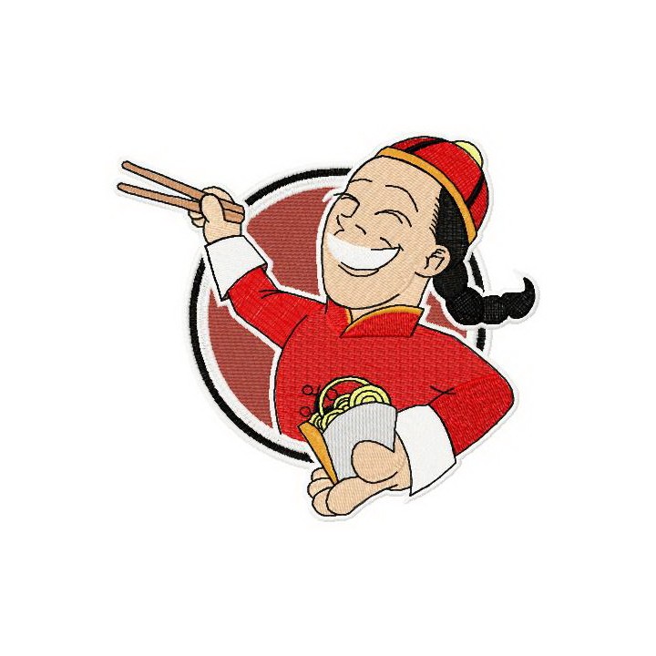 Chinese food embroidery design - Embroidery Design