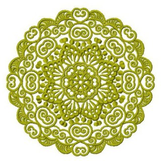 Lace doily 11 embroidery design - Embroidery Design