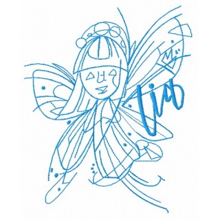 Nina Lia 3 embroidery design - Embroidery Design