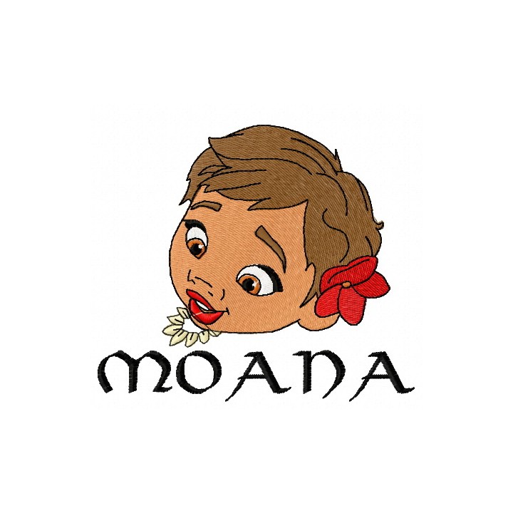 Moana 3 embroidery design - Embroidery Design