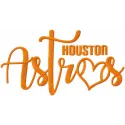 Loving Houston Astros embroidery design featuring vibrant team colors and logo, perfect for sports enthusiasts.
