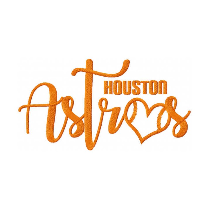 Loving Houston Astros embroidery design - Embroidery Design