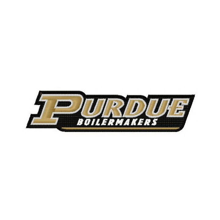 Purdue Boilermakers logo embroidery design - Embroidery Design