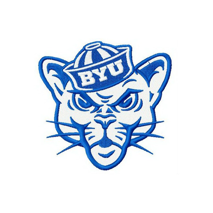 Cosmo the Cougar embroidery design - Embroidery Design