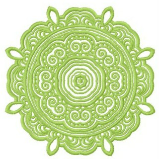 Lace doily 10 embroidery design - Embroidery Design
