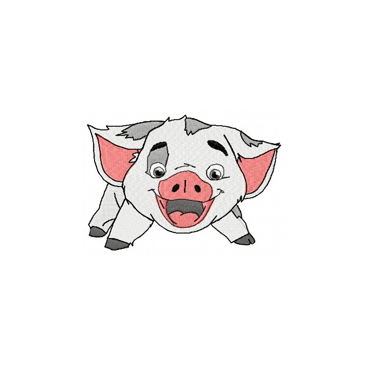 Pua 4 embroidery design - Embroidery Design