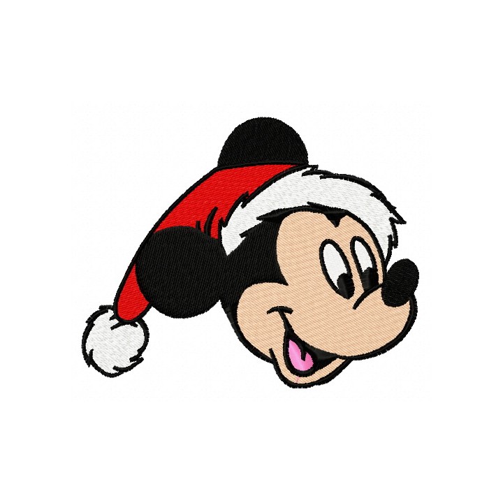 Christmas Mickey Mouse 6 embroidery design - Embroidery Design