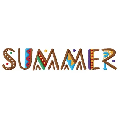 Preview of Summer 6 embroidery design featuring vibrant motifs perfect for summer-themed projects.