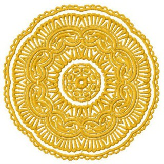 Lace doily 9 embroidery design - Embroidery Design