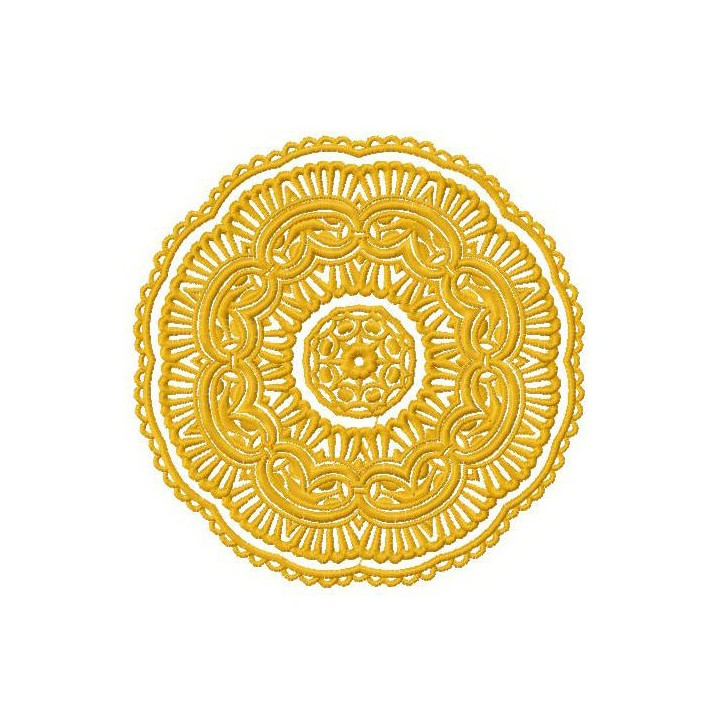 Lace doily 9 embroidery design - Embroidery Design