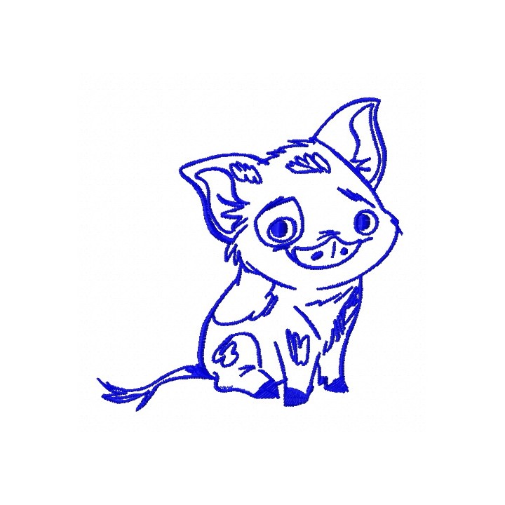 Pua 3 embroidery design - Embroidery Design