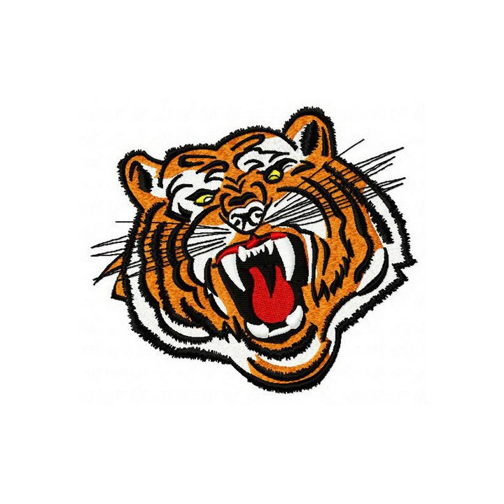 Bengal tiger 4 embroidery design - Embroidery Design