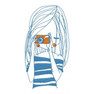 My best camera 2 embroidery design - Embroidery Design