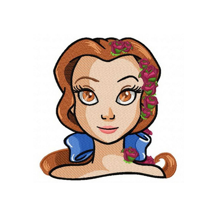 Fancy Belle 3 embroidery design - Embroidery Design