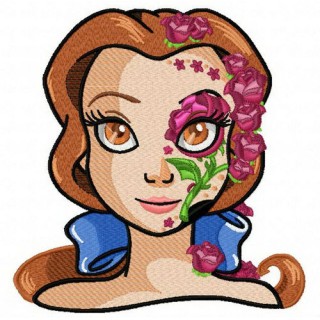 Fancy Belle 2 embroidery design - Embroidery Design