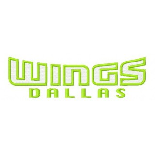 Dallas Wings logo 2 embroidery design - Embroidery Design