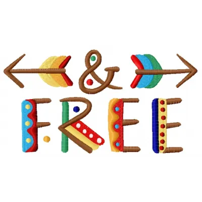 Preview of a free embroidery design from the Legends of South Pacific collection featuring vibrant tropical motifs.