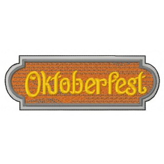 Oktoberfest embroidery design - Embroidery Design