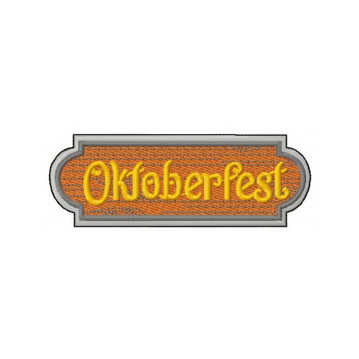 Oktoberfest embroidery design - Embroidery Design