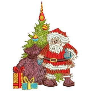 Santa's presents 2 embroidery design - Embroidery Design