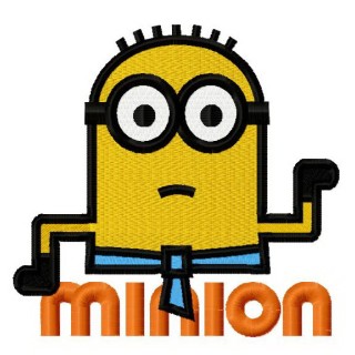 Greek Minion 2 embroidery design - Embroidery Design