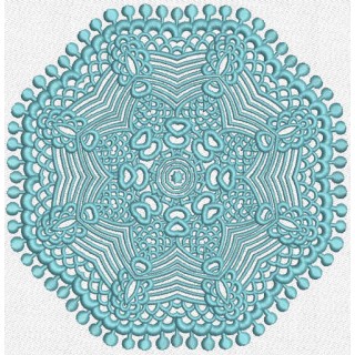 Lace doily 8 embroidery design - Embroidery Design
