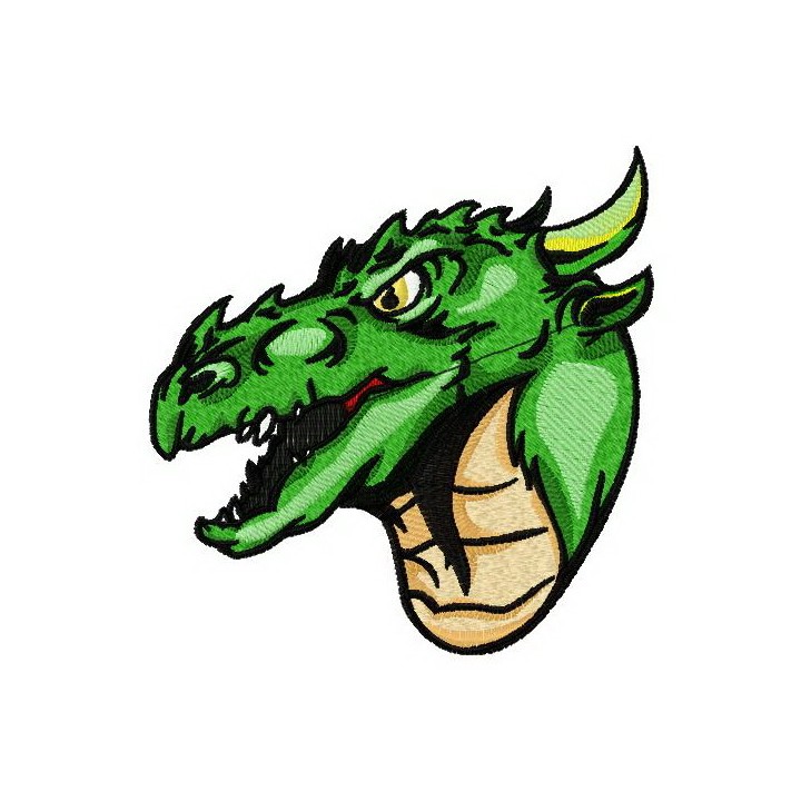 Valley dragon 3 embroidery design - Embroidery Design