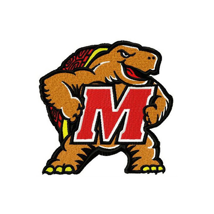 Maryland Terrapins 2 embroidery design - Embroidery Design