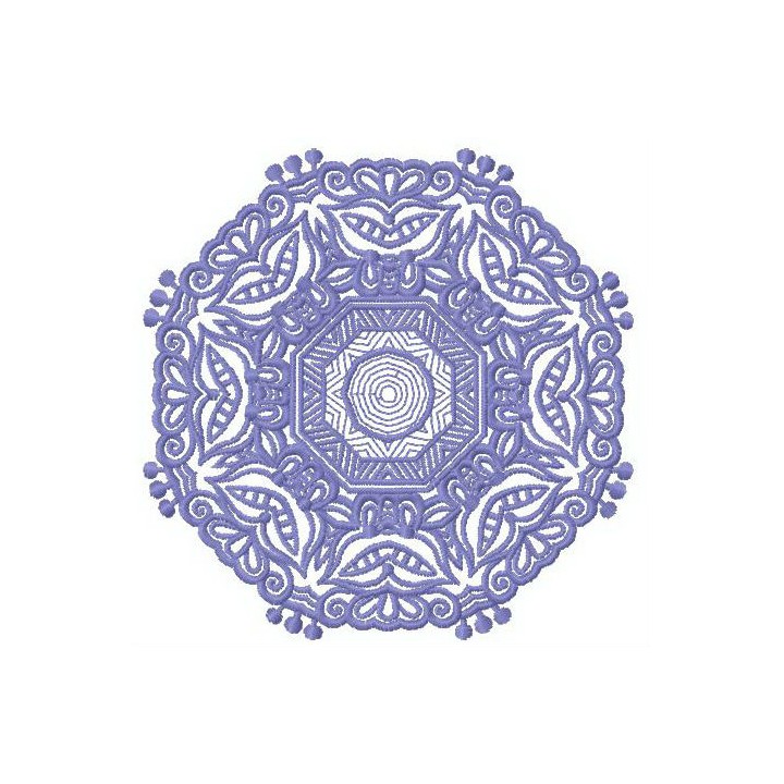 Lace doily 7 embroidery design - Embroidery Design