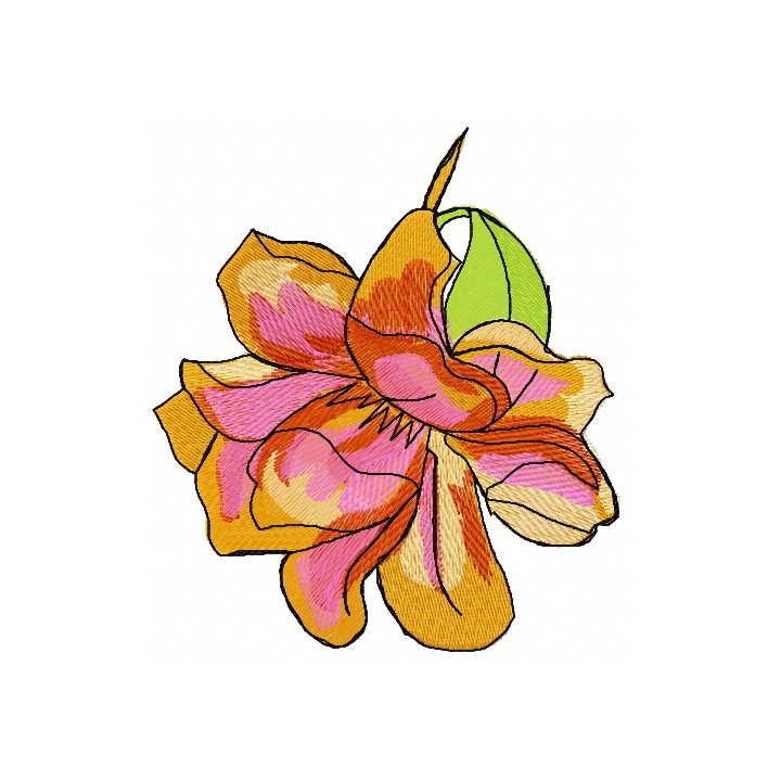 Garden flowers 5 embroidery design - Embroidery Design