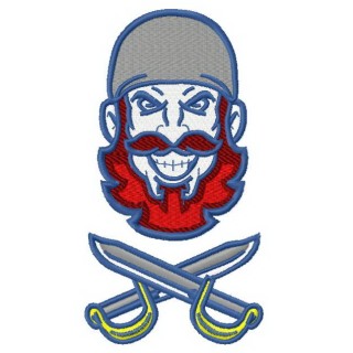 Pirate 5 embroidery design - Embroidery Design
