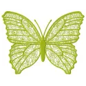 Blooming butterfly 2 embroidery design showcasing a vibrant butterfly motif for creative stitching projects.