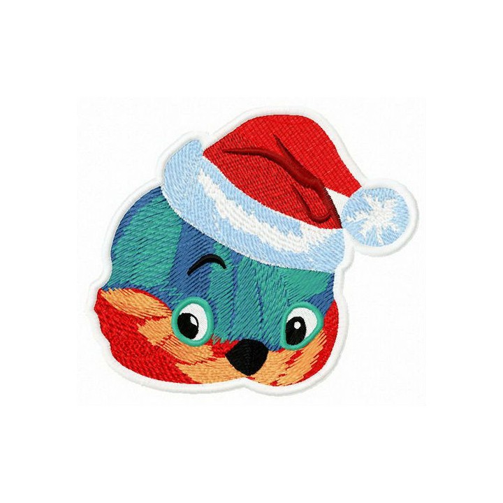 Passerine bird embroidery design - Embroidery Design