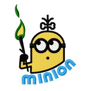 Prehistoric Minion 6 embroidery design - Embroidery Design