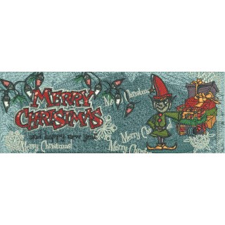 Christmas bookmark 4 embroidery design - Embroidery Design