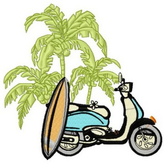 Aloha 4 embroidery design - Embroidery Design