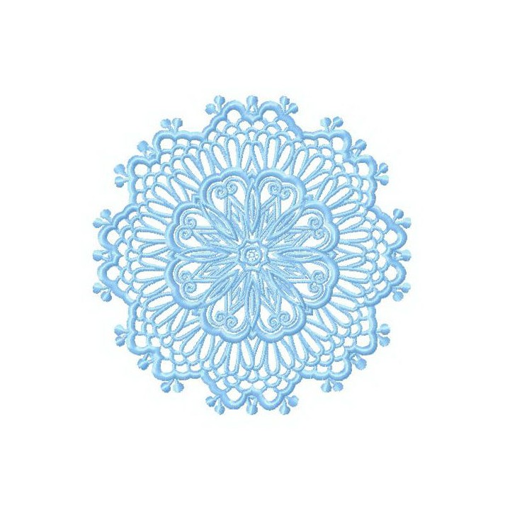 Lace doily 5 embroidery design - Embroidery Design