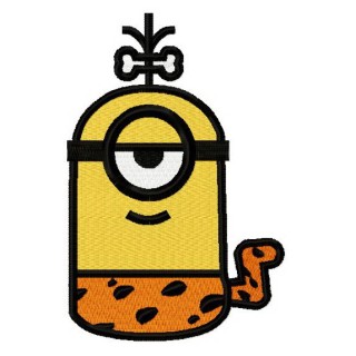 Prehistoric Minion 4 embroidery design - Embroidery Design
