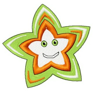 Tiny star 2 embroidery design - Embroidery Design