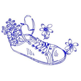Gumshoes 7 embroidery design - Embroidery Design