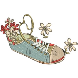 Gumshoes 6 embroidery design - Embroidery Design