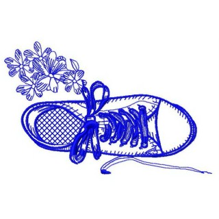 Gumshoes 3 embroidery design - Embroidery Design